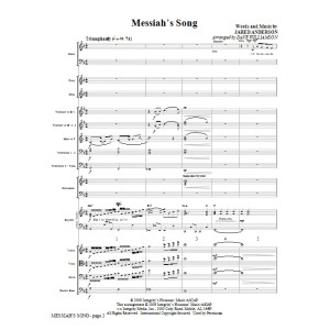Messiah''s Song - Full Score