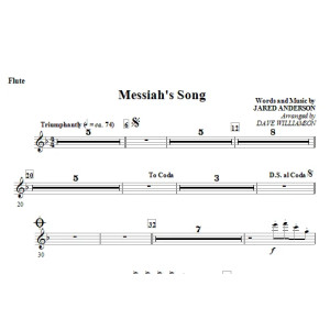 Messiah's Song - Flute