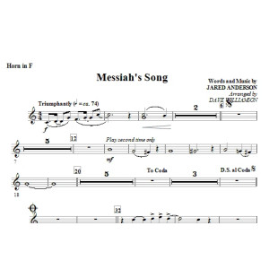Messiah's Song - Horn in F