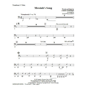 Messiah''s Song - Posaune 3/Tuba