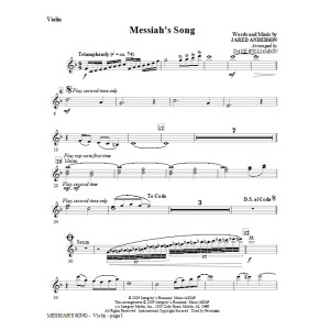 Messiah's Song - Viola