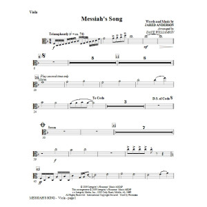 Messiah's Song - Cello