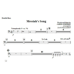 Messiah's Song - Eb Alto Saxophone (Horn)