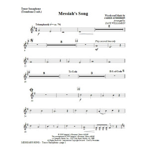 Messiah's Song - Bass Clarinet (sub Bass)