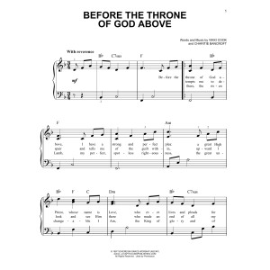 Before The Throne Of God Above