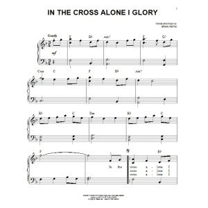 In The Cross Alone I Glory