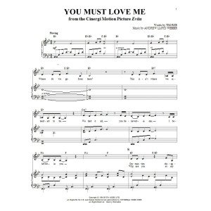 You Must Love Me (from Evita)