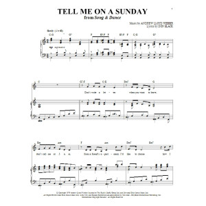 Tell Me On A Sunday