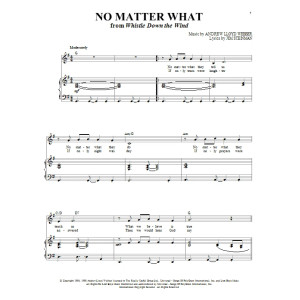No Matter What (from Whistle Down the Wind)