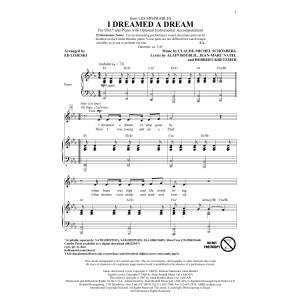 I Dreamed A Dream (from Les Miserables) (arr. Ed Lojeski)