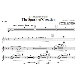 The Spark of Creation (from Children of Eden) - Flute