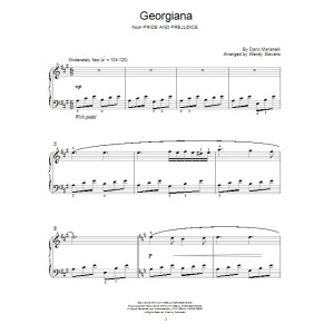 Georgiana (from Pride And Prejudice) (arr. Wendy Stevens)