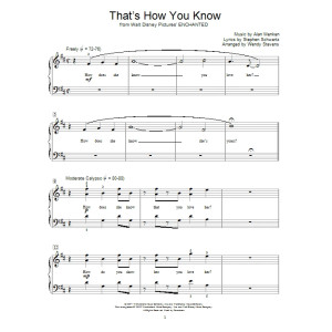 That's How You Know (from Enchanted) (arr. Wendy Stevens)