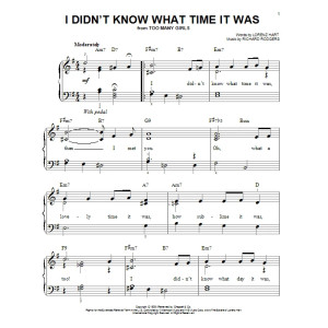I Didn't Know What Time It Was