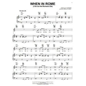 When In Rome (I Do As The Romans Do)