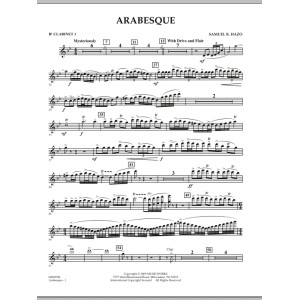 Arabesque - Bb Clarinet 1