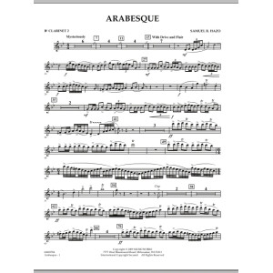 Arabesque - Bb Klarinette 2