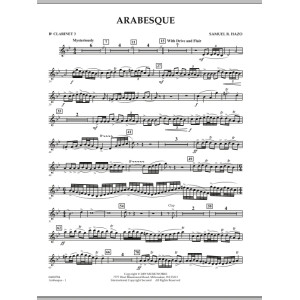 Arabesque - Bb Clarinet 3