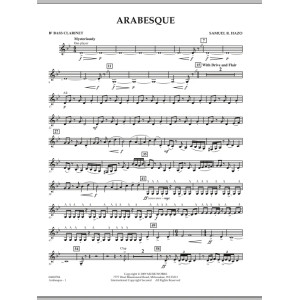 Arabesque - Bb Bass Clarinet