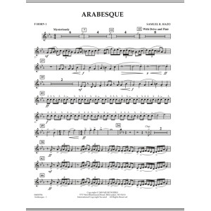 Arabesque - F Horn 1