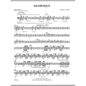 Arabesque - Percussion 1