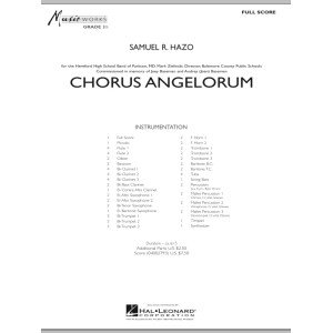Chorus Angelorum - Partitur