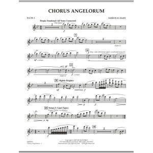 Chorus Angelorum - Flöte 1
