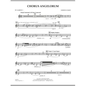 Chorus Angelorum - Bb Klarinette 3