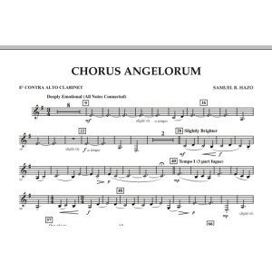 Chorus Angelorum - Eb Contra Alto Clarinet