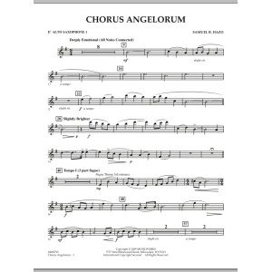 Chorus Angelorum - Eb Alto Saxophone 1