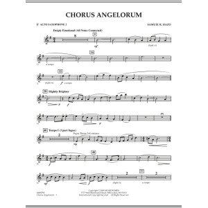 Chorus Angelorum - Eb Altsaxophon 2