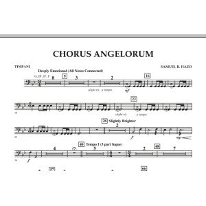 Chorus Angelorum - Timpani