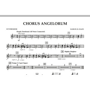 Chorus Angelorum - Synthesizer
