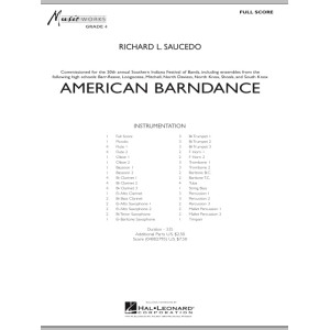 American Barndance - Full Score