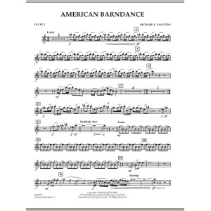 American Barndance - Flute 2