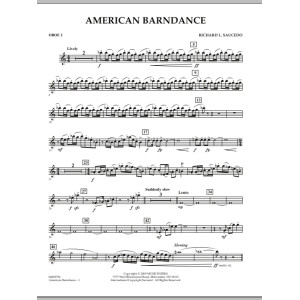 American Barndance - Oboe 2