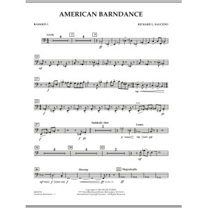 American Barndance - Bassoon 1