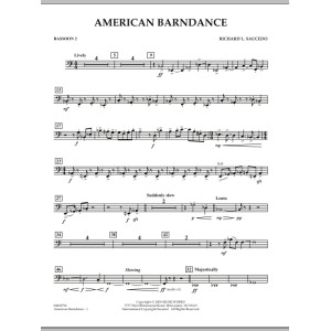 American Barndance - Bassoon 2