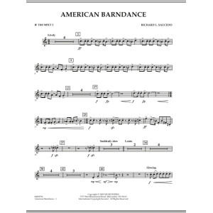 American Barndance - Bb Trumpet 2