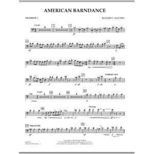 American Barndance - Posaune 1