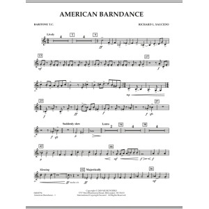 American Barndance - Baritone T.C.