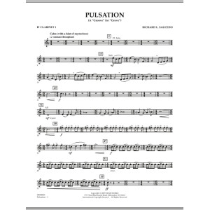 Pulsation - Bb Clarinet 1
