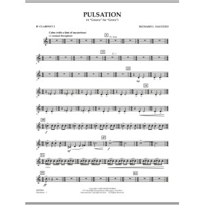 Pulsation - Bb Clarinet 2