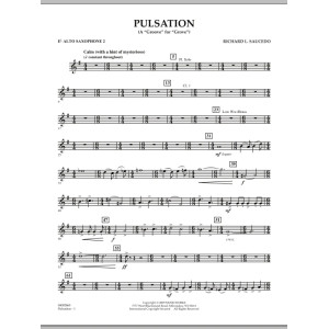 Pulsation - Eb Alto Saxophone 2