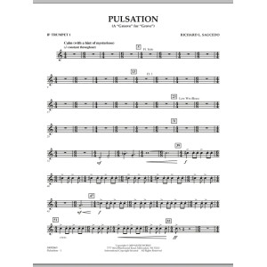 Pulsation - Bb Trumpet 1