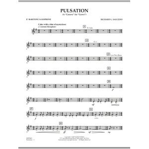Pulsation - Eb Baritone Saxophone