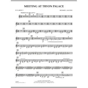 Meeting at Tryon Palace - Bb Clarinet 3