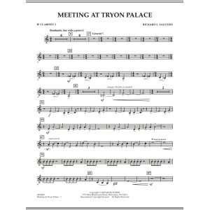 Meeting at Tryon Palace - Bb Clarinet 2