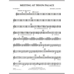 Meeting at Tryon Palace - Bb Trumpet 1
