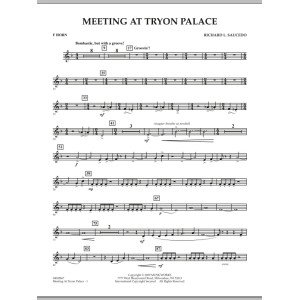 Meeting at Tryon Palace - F Horn